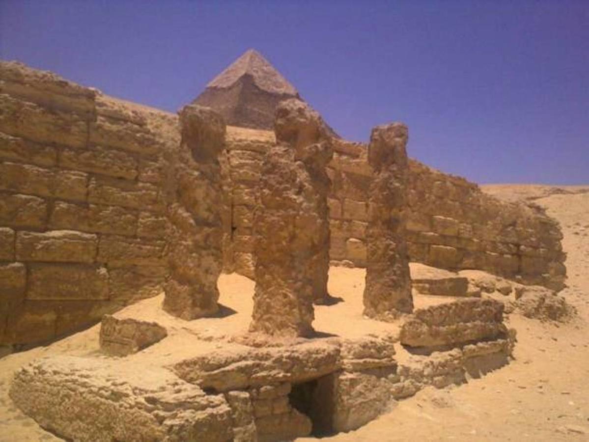 Pyramids Loft Guesthouse Kairo Exterior foto
