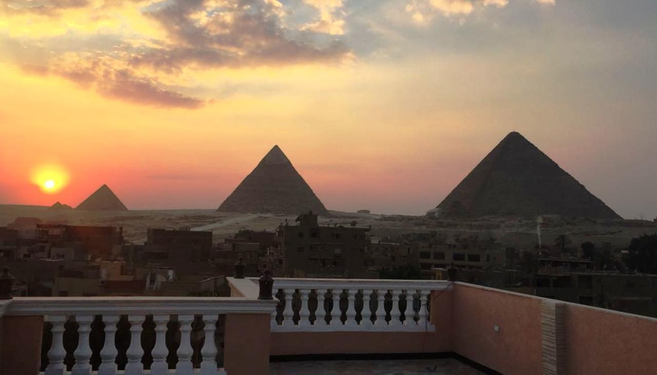 Pyramids Loft Guesthouse Kairo Exterior foto