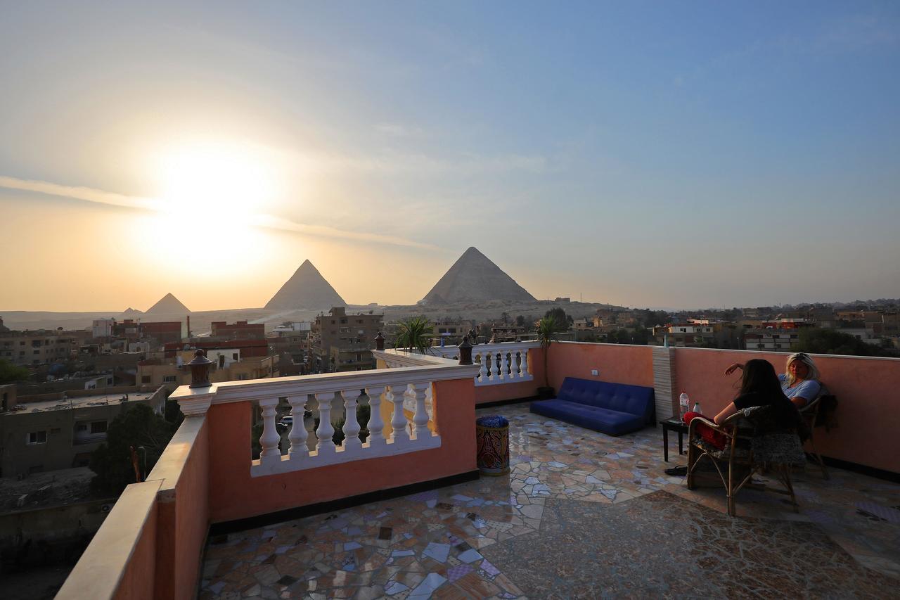 Pyramids Loft Guesthouse Kairo Exterior foto
